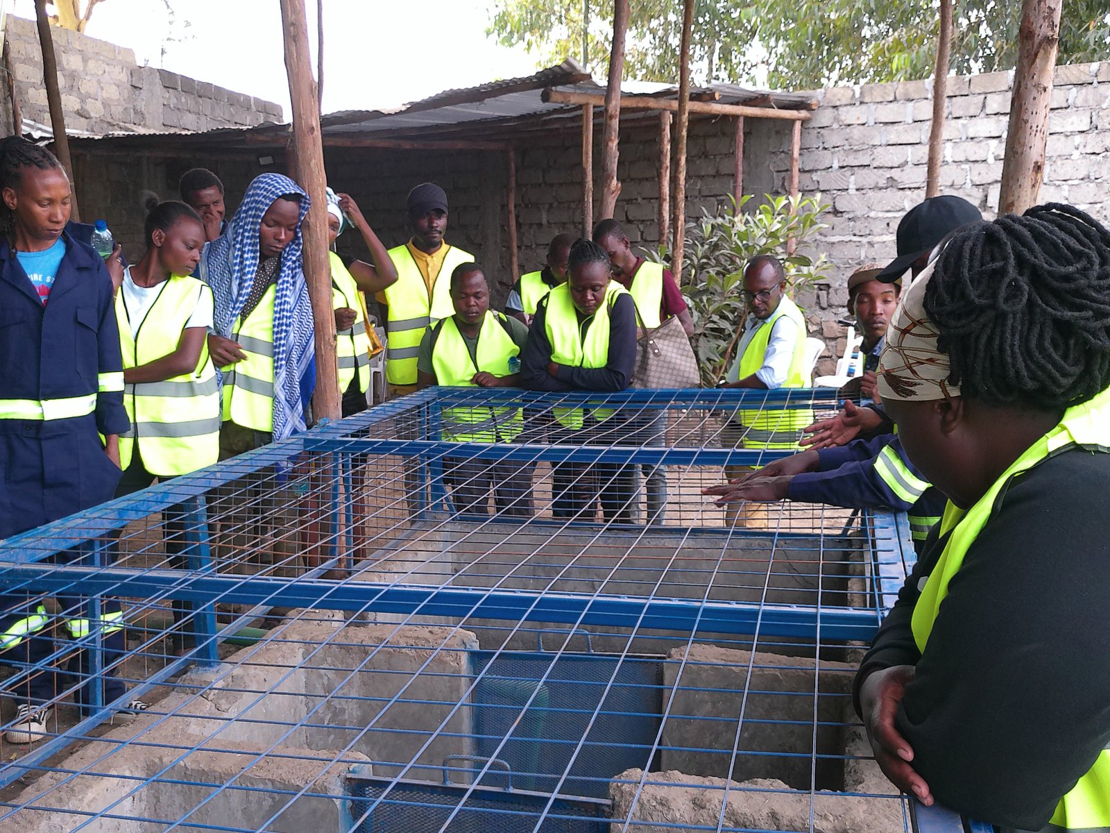 Grace Adera Conducting Plant Walkthrough